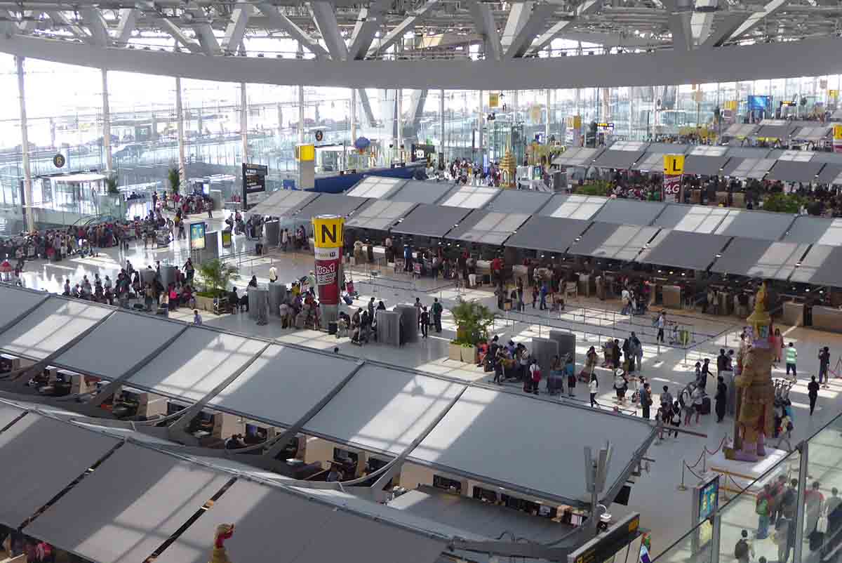 Bangkok Airport Departure