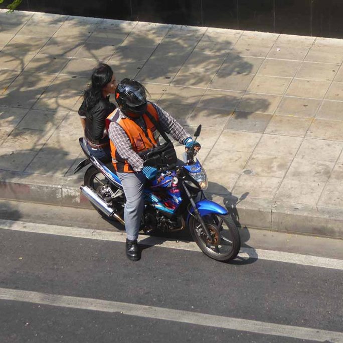 Motorbike Taxi Bangkok