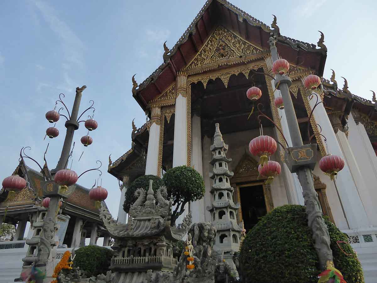 Wat Suthat Temple in Bangkok