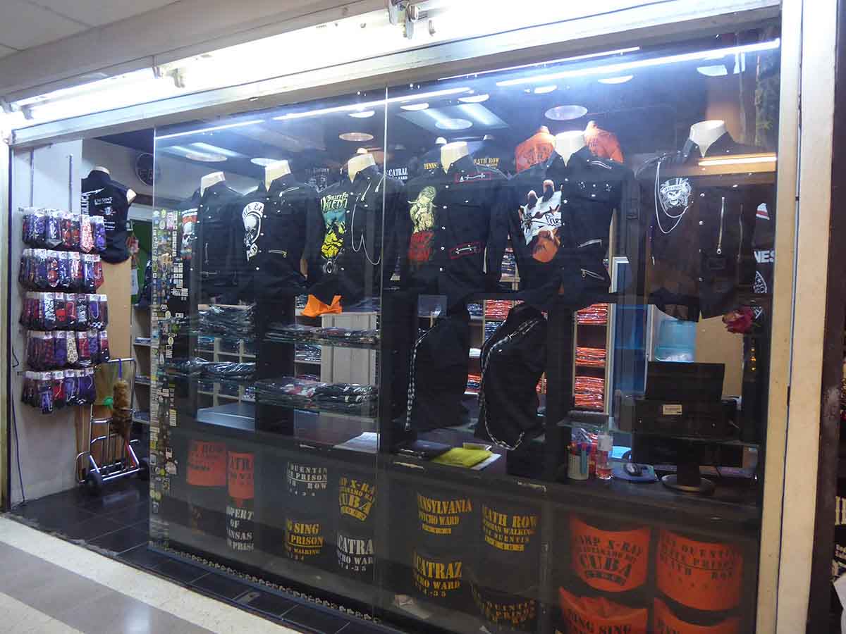 Alternative Punk Biker Rockabilly Retro T Shirt Clothing stores in Bangkok