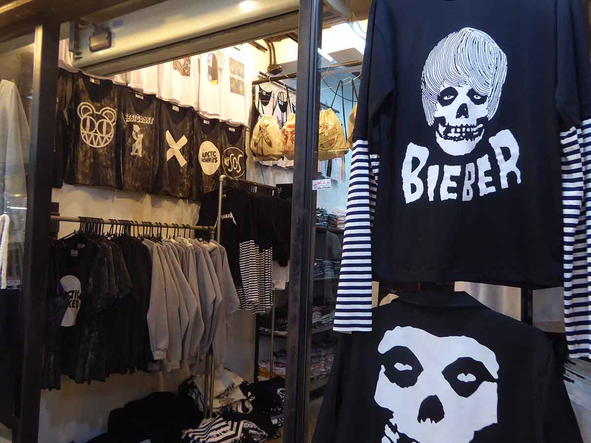 Alternative Punk Biker Rockabilly Retro T Shirt Clothing stores in Bangkok