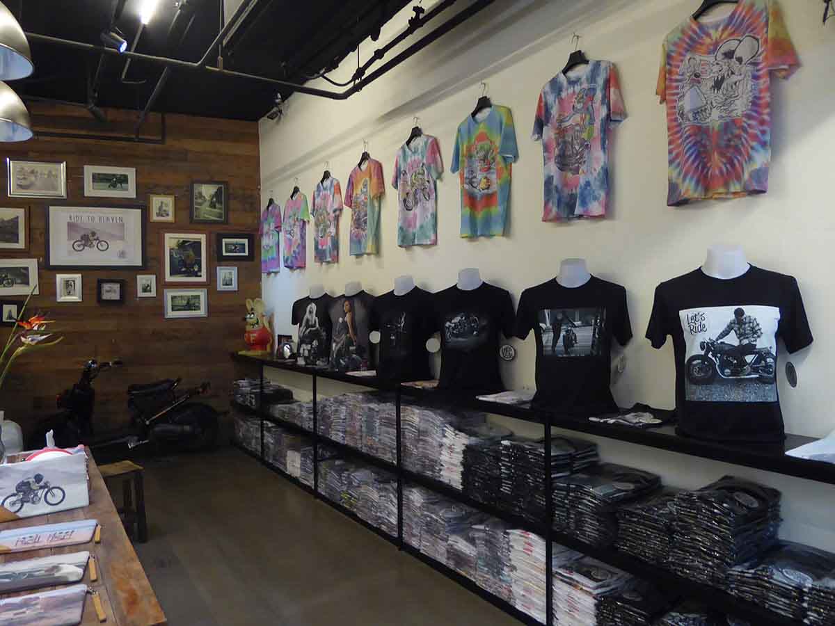 Alternative Punk Biker Rockabilly Retro T Shirt Clothing stores in Bangkok