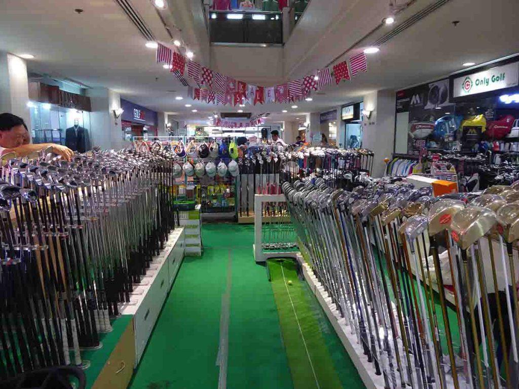 where to buy golfing equipment in Bangkok