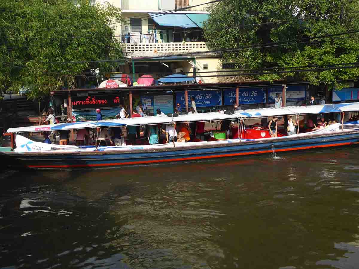 Canal transport in Bangkok