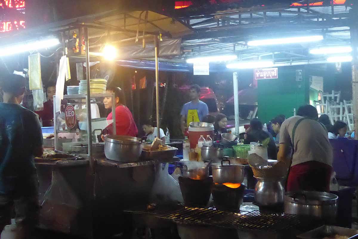 Street Food Soi Rangnam Phaya Thai Bangkok