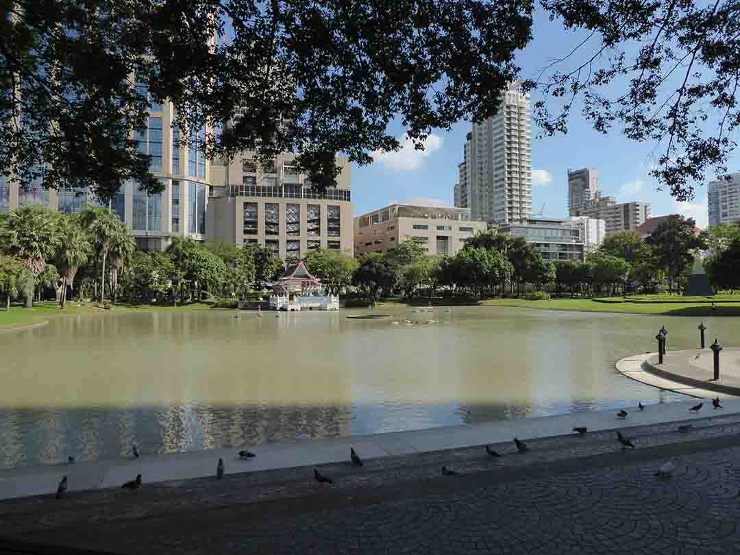 Benjasiri Park in Bangkok