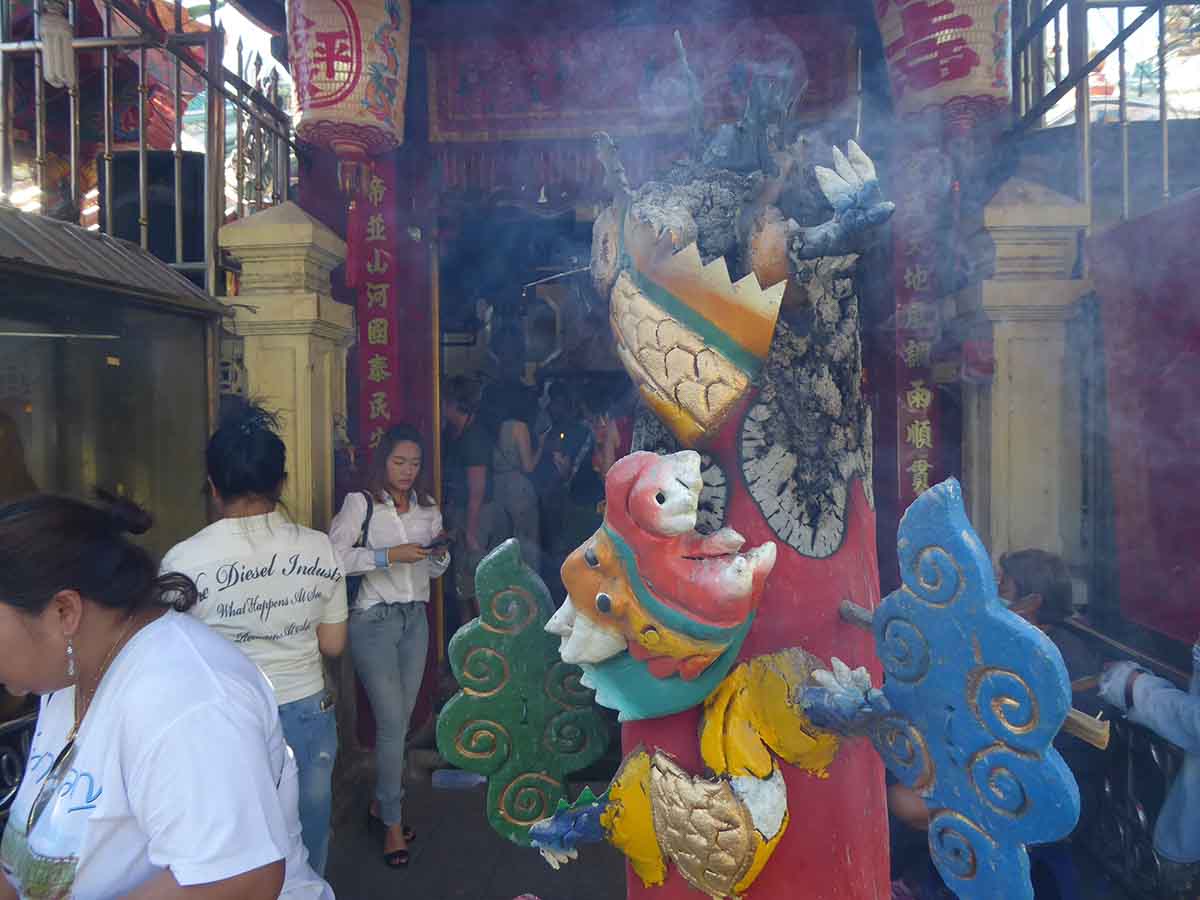 The Tiger God Shrine (San Chao Pho Suea) Chinese Shrine Bangkok