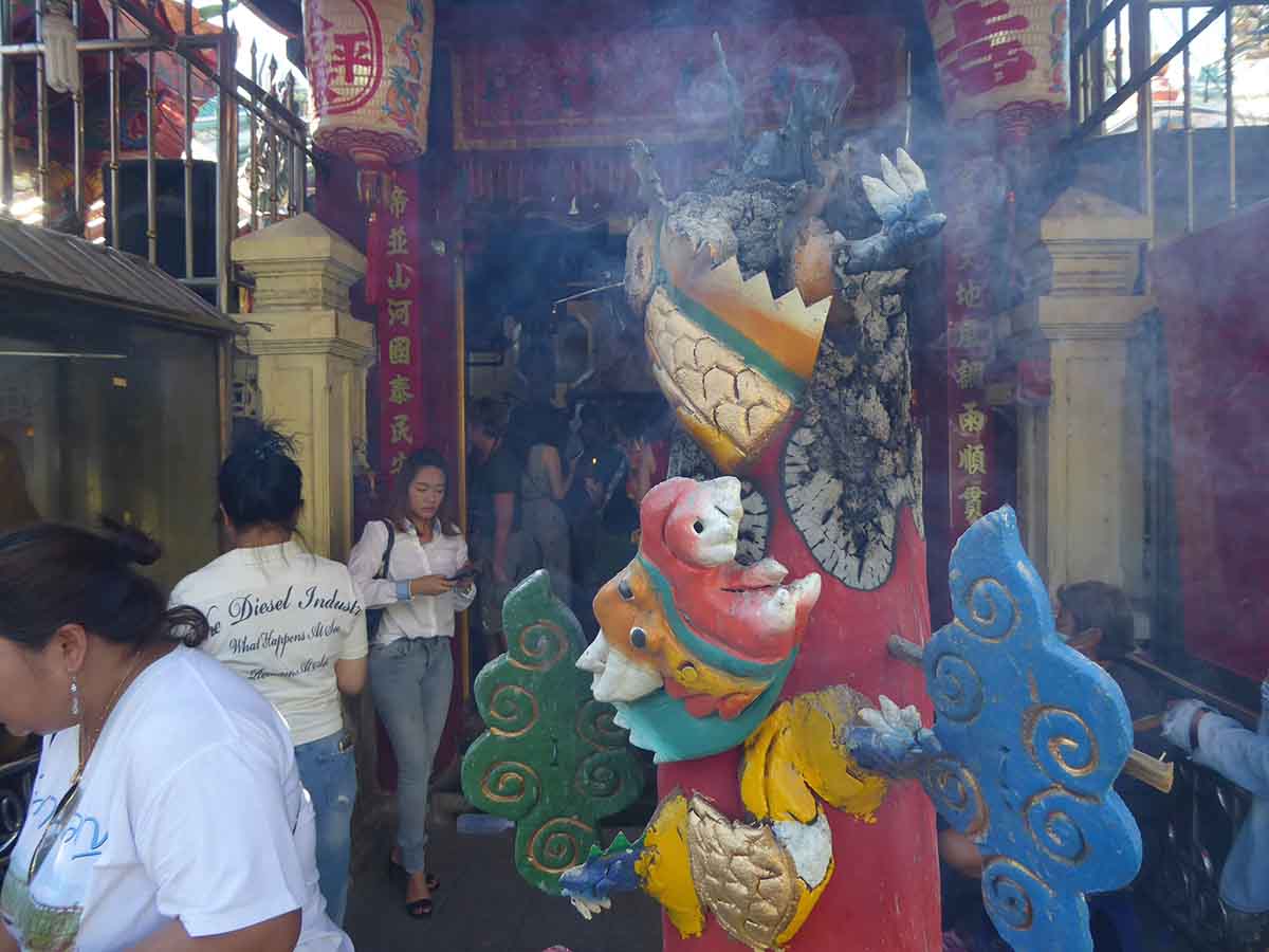 The Tiger God Shrine in Bangkok