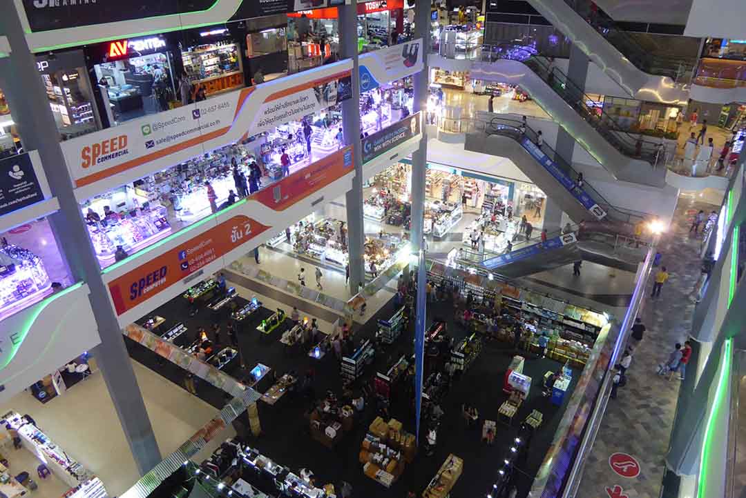 Pantip Plaza Computer Mall in Bangkok