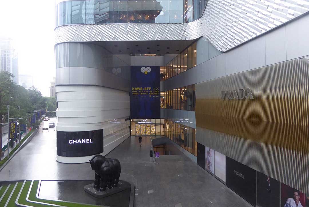 shopping malls in Bangkok Central Embassy