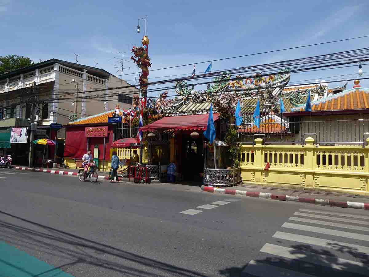 The Tiger God Shrine in Bangkok