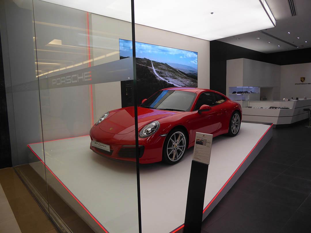 Porsche at Siam Paragon in Bangkok