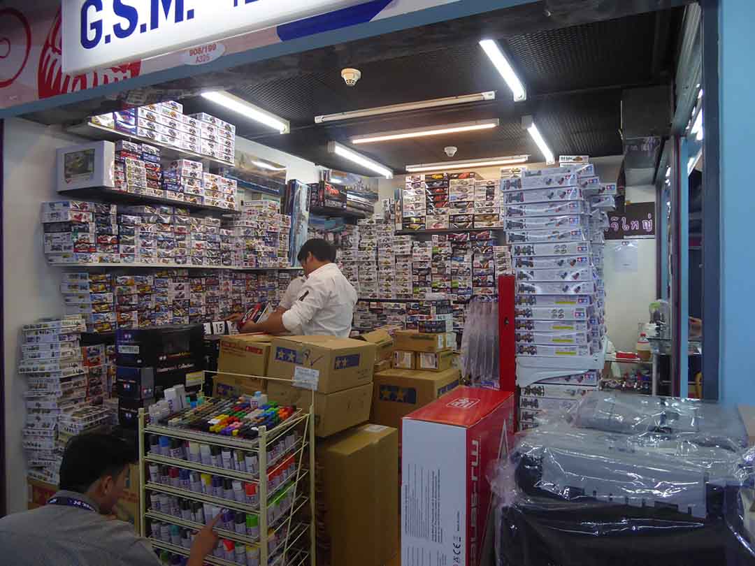 Toys and collectibles in Bangkok Shopping in Bangkok