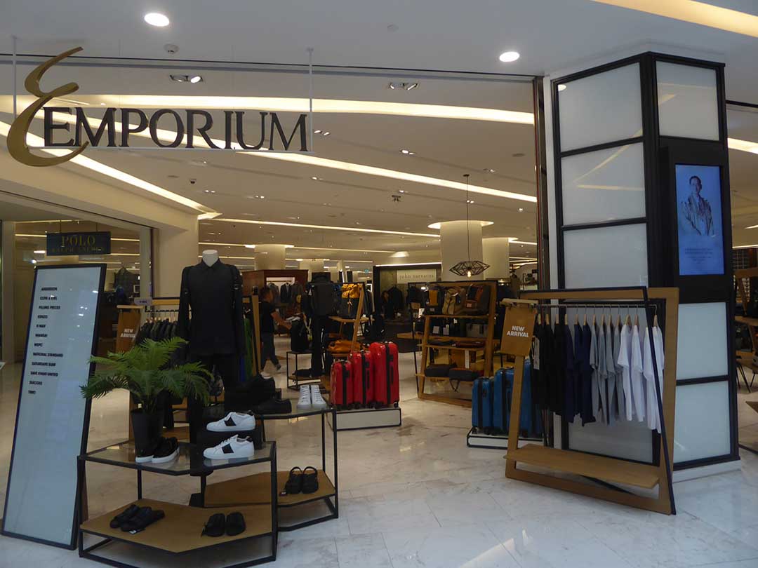 4K] The Emporium luxury shopping mall in Bangkok 