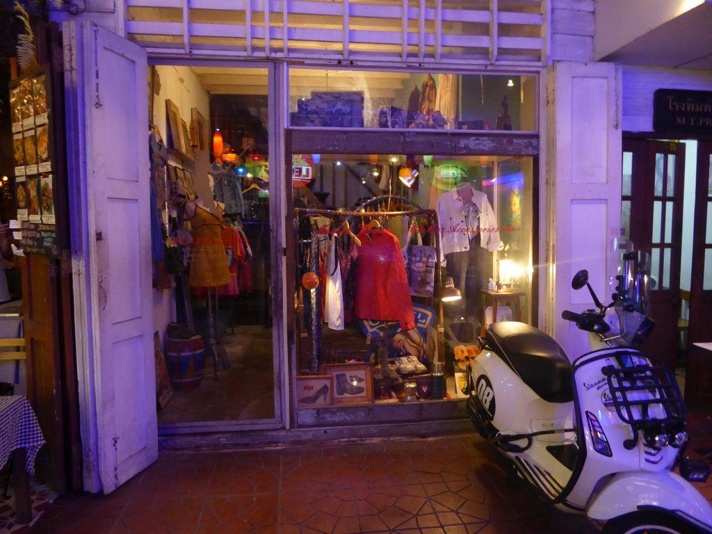 Vintage Clothing & Accessories in Bangkok Khaosan Road