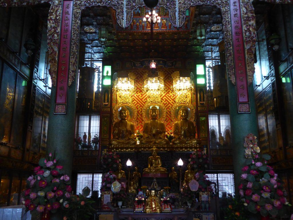 The Green Dragon Temple in Bangkok. 