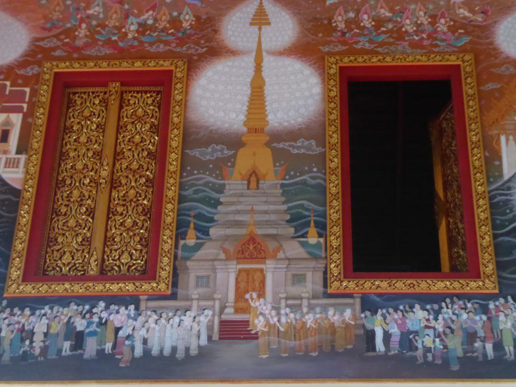 Wat Pariwas temple in Bangkok, Thailand.