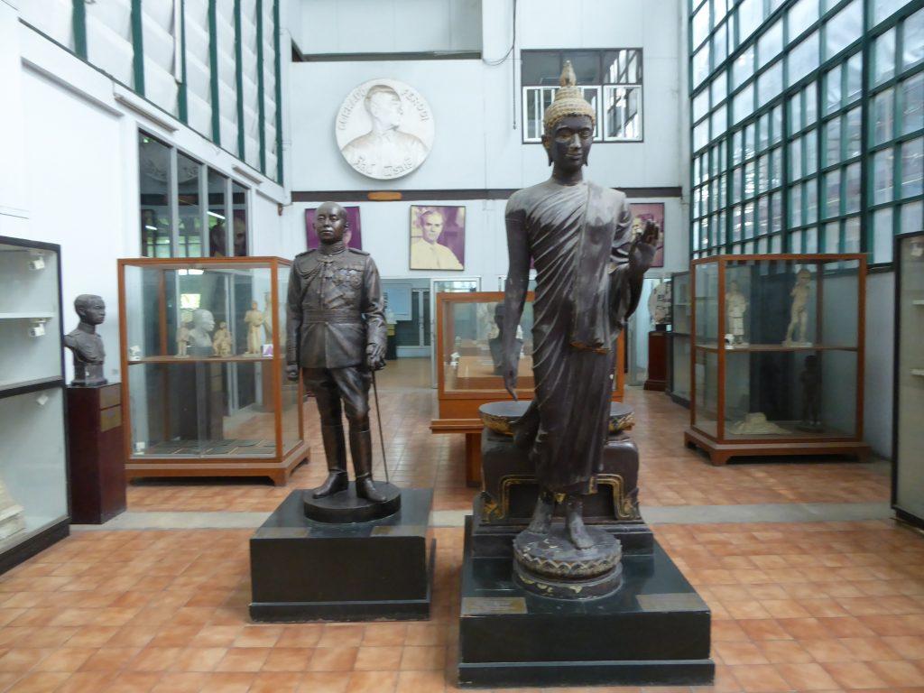 Hall of Sculpture Museum in Bangkok. Art in Bangkok
