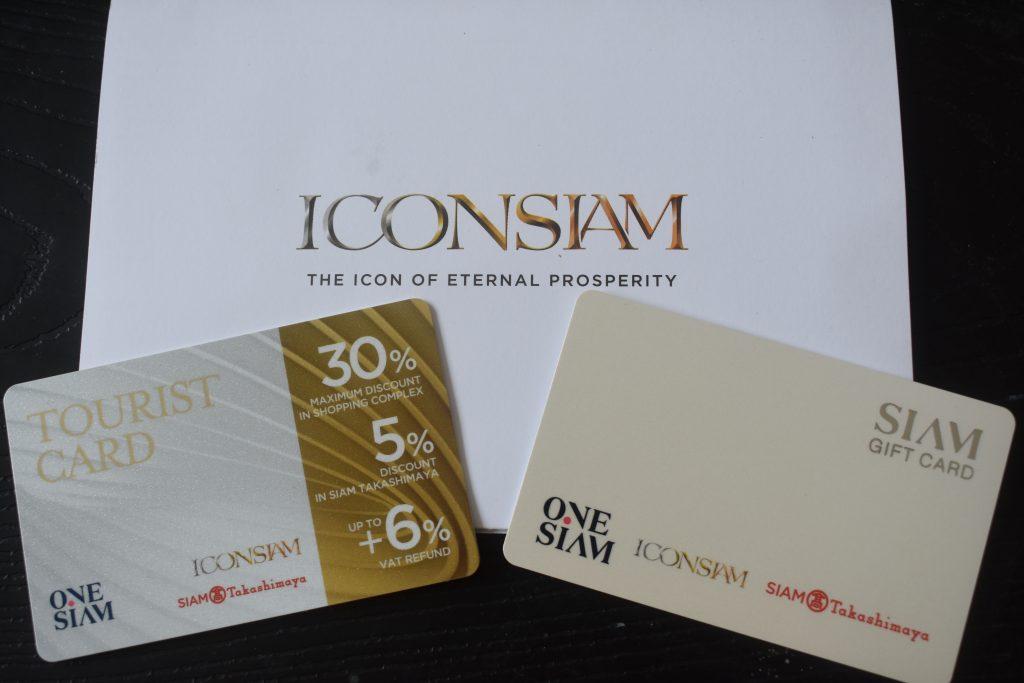 Tourist Discount Card at IconSiam Bangkok Thailand