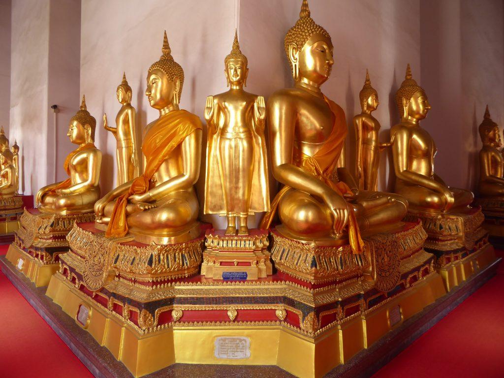 Wat Mahathat in Bangkok Thailand