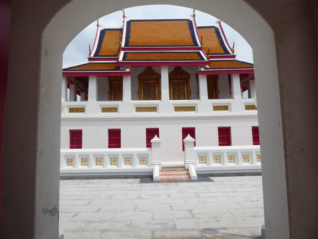 Wat Kalayanamit Temple in Bangkok Thailand