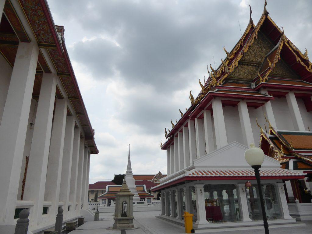 Wat Kalayanamit Temple in Bangkok Thailand