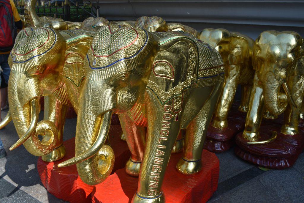 The Erawan Shrine in Bangkok