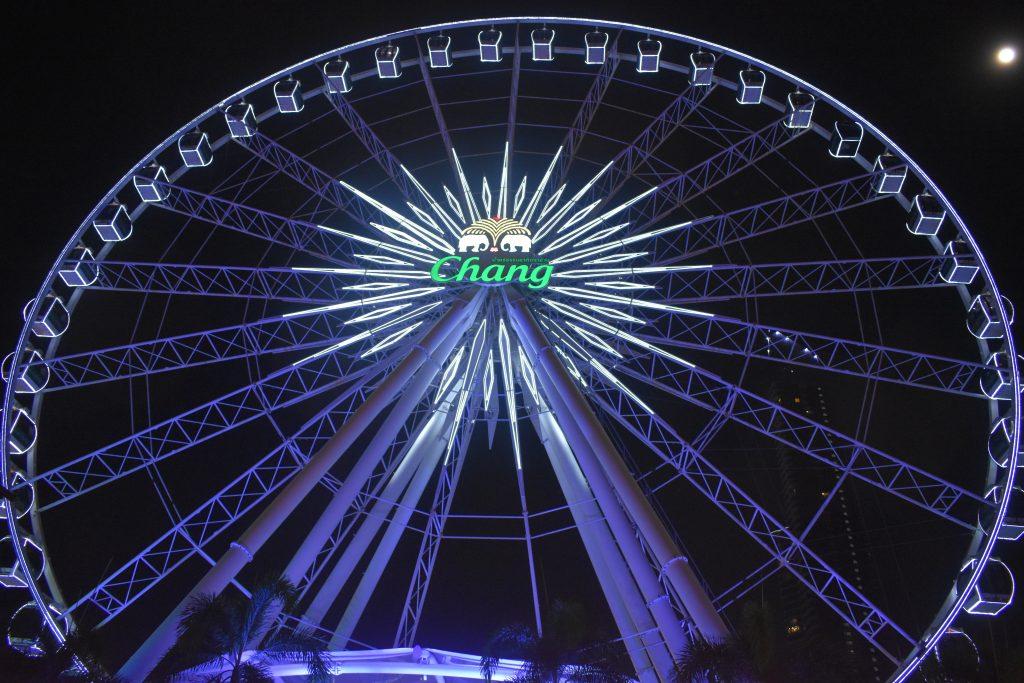 The Ferris Wheel at Asiatique in Bangkok Thailand