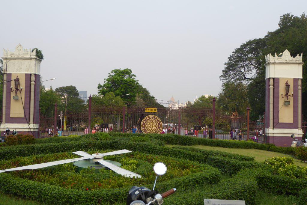 Lumphini park in Bangkok