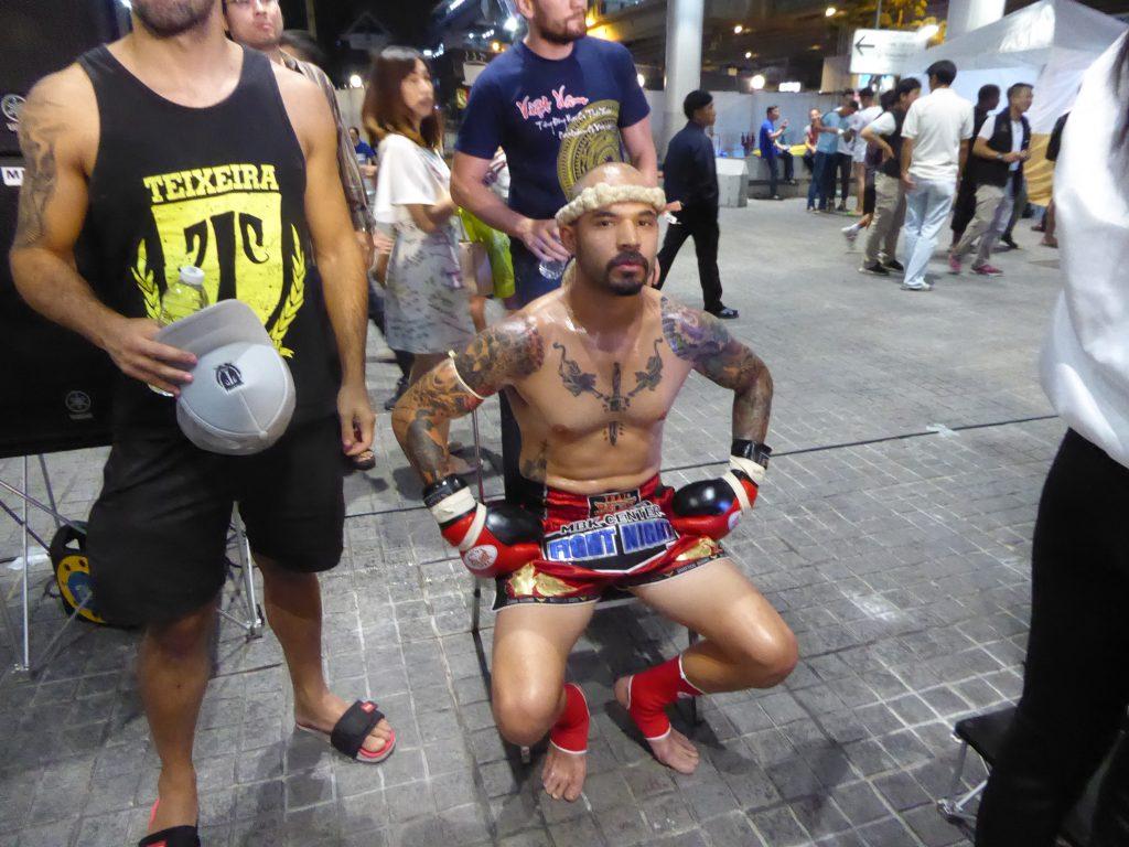 A Muay Thai Fighter in Bangkok