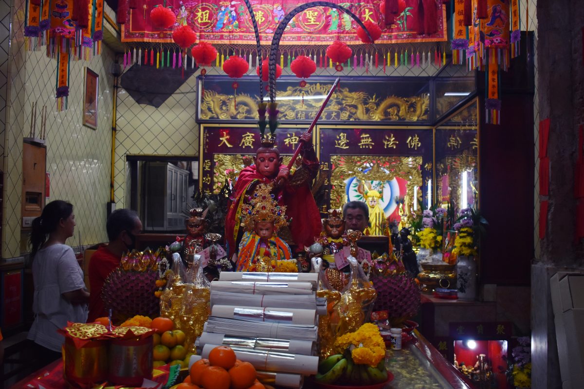 The Monkey God Shrine in Bangkok