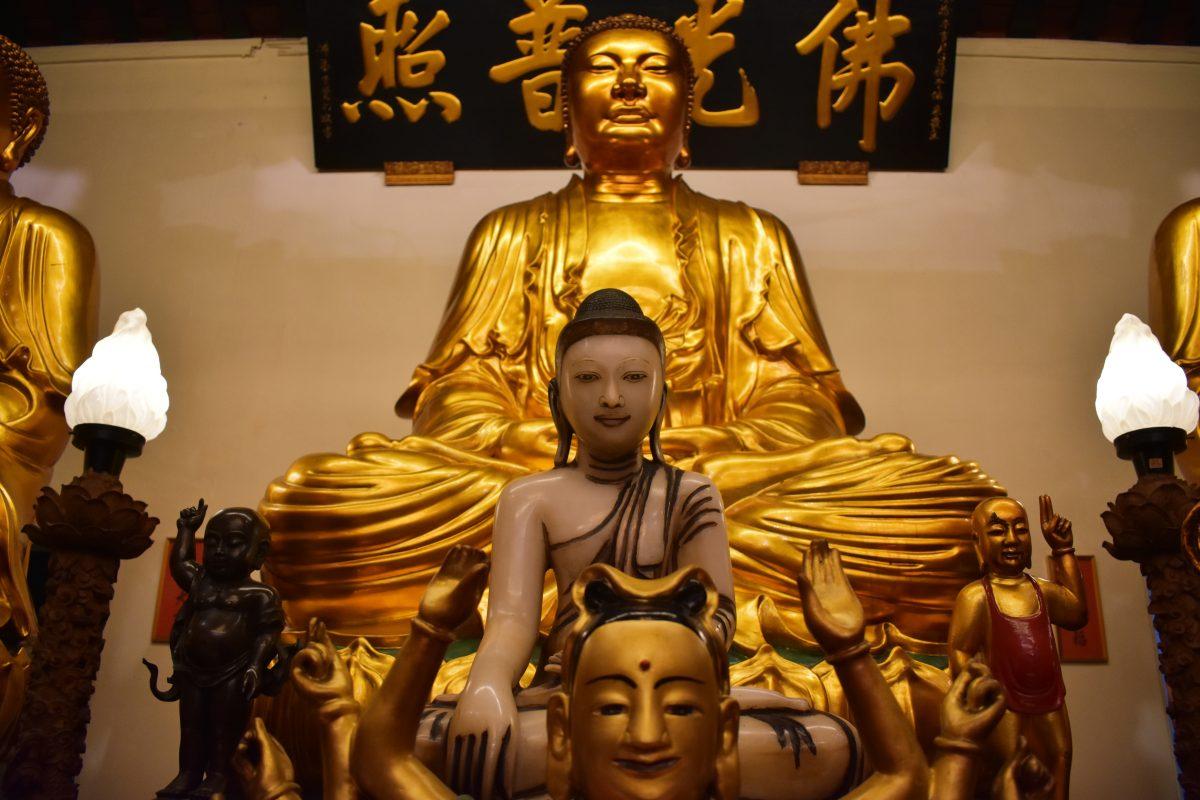 A Chinese Buddhiat Temple in Bangkok