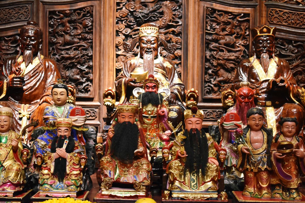 A Chinese Buddhist Temple in Bangkok