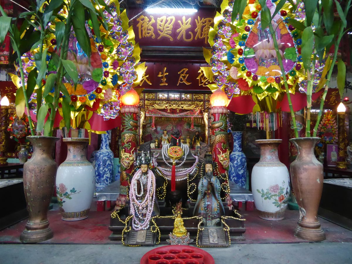 Leng Buai la Shrine in Bangkok