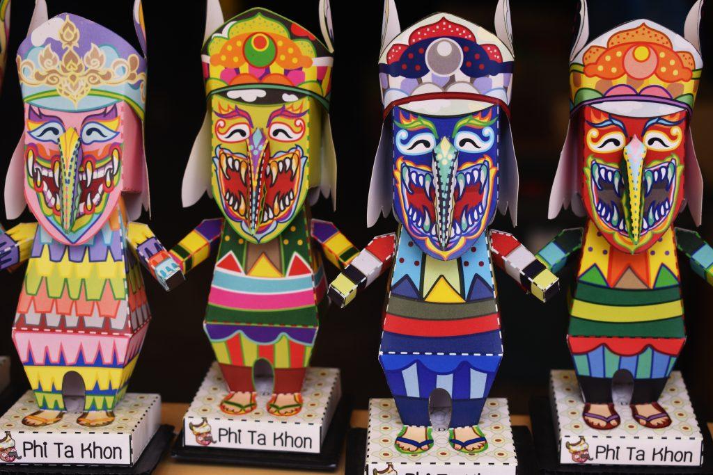Phi Ta Khon Masks
