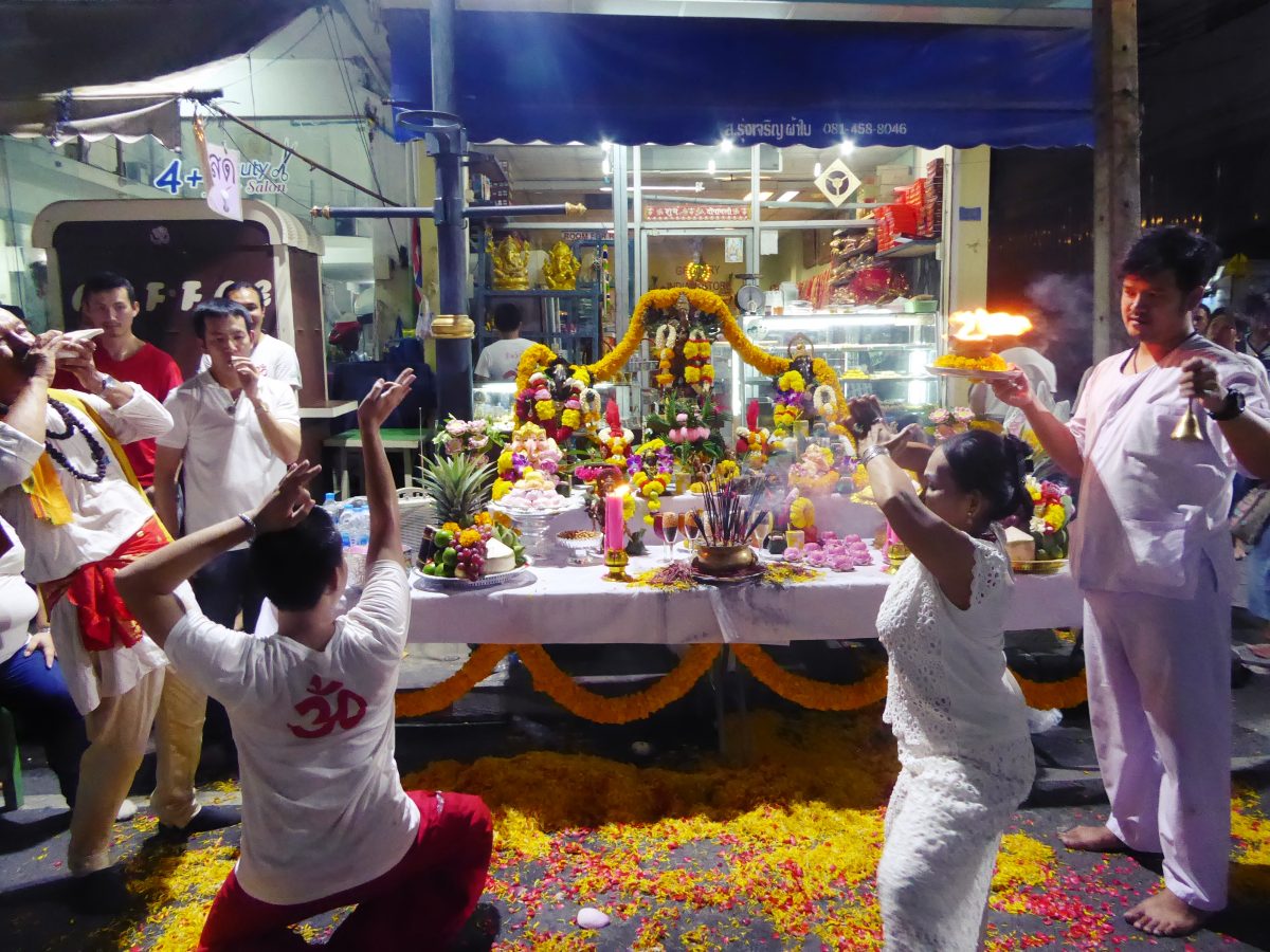 Navaratri Festival at Sri Maha Mariamman temple in Bangkok