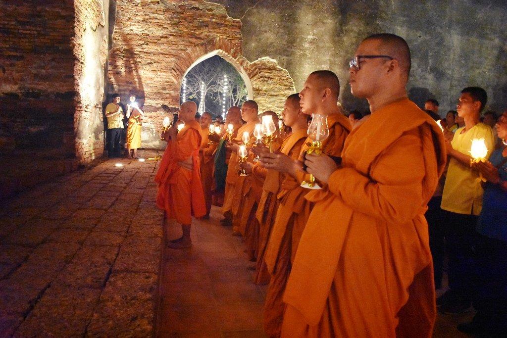 Buddhist Ceremony in Thailand