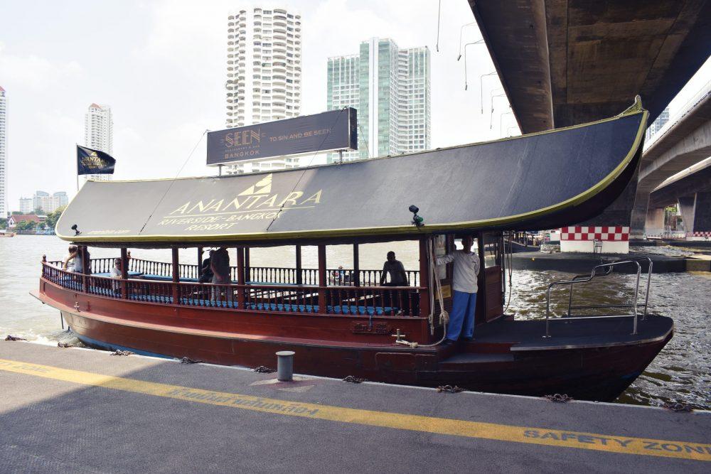 Anantara Riverside Bangkok Shuttle Boat