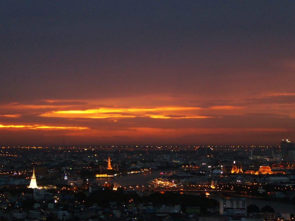 360 Bar Bangkok Sunset View