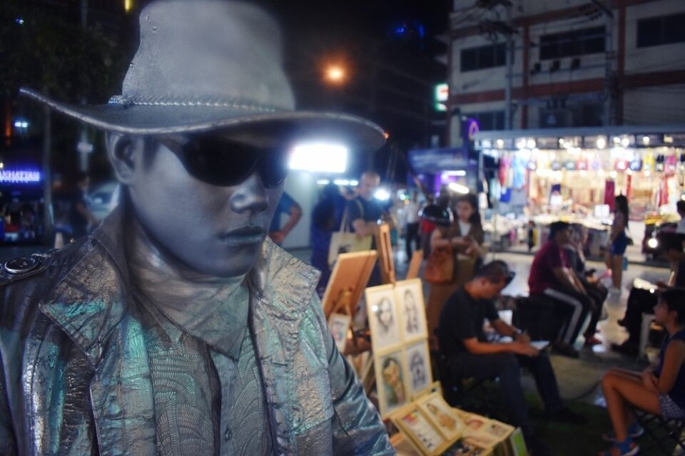 Neon Night Market Bangkok