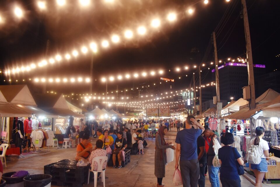 Neon Night Market Bangkok