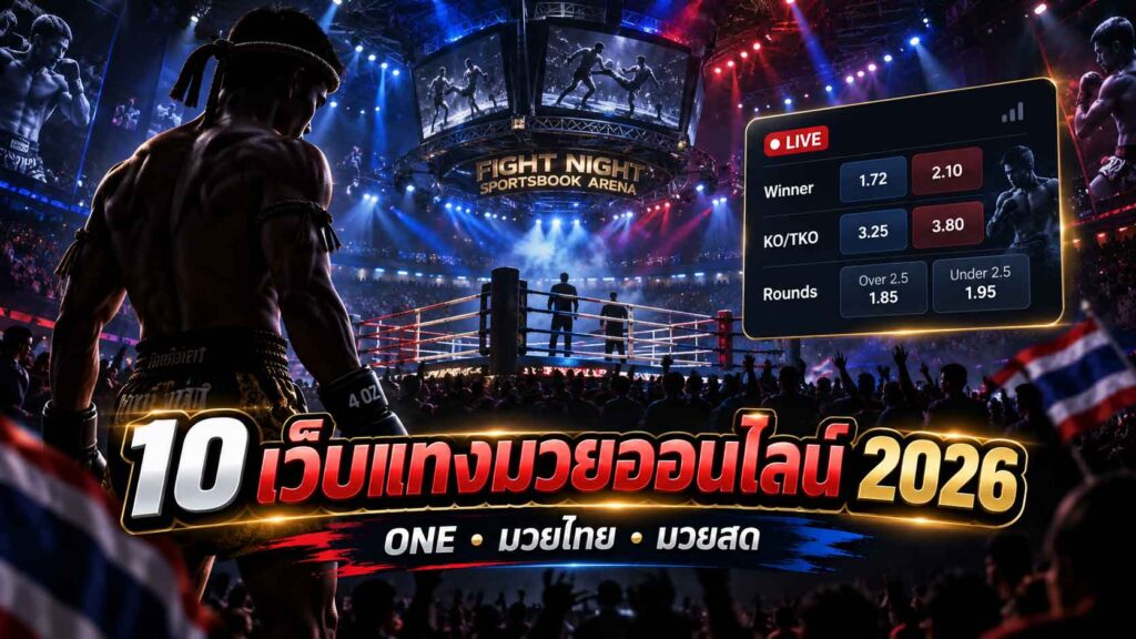 เว็บแทงมวยออนไลน์